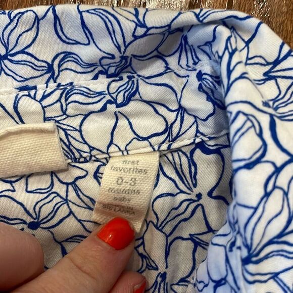 Baby gap plaid preppy rompers one piece size 0-3 and 3-6 months - Picture 9 of 11